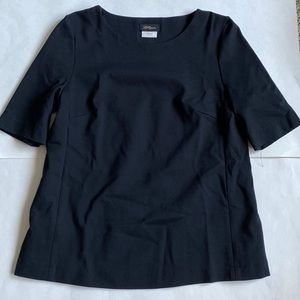 Les Copains Black Smock Blouse